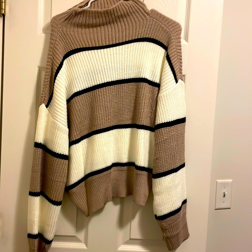 Shein Mock Neck Sweater